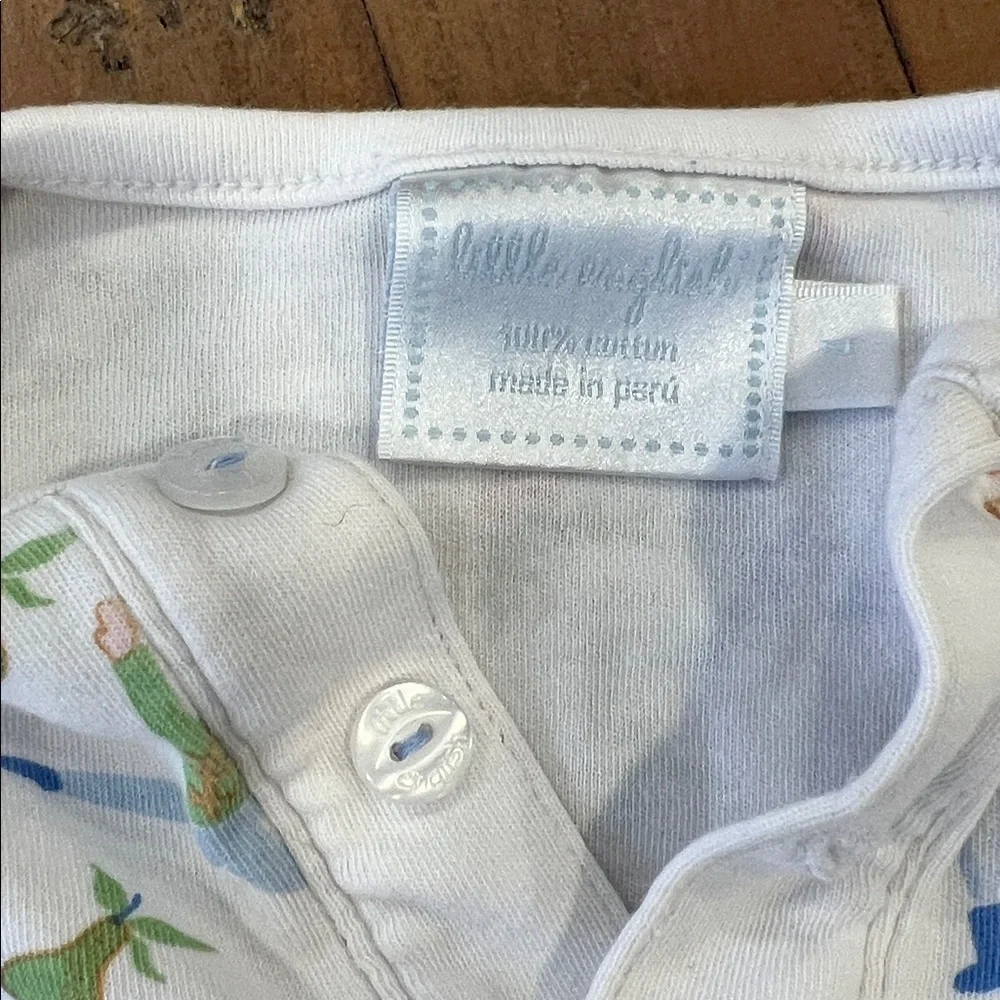 Little English Christmas drummer boy Pima cotton pajamas size 4